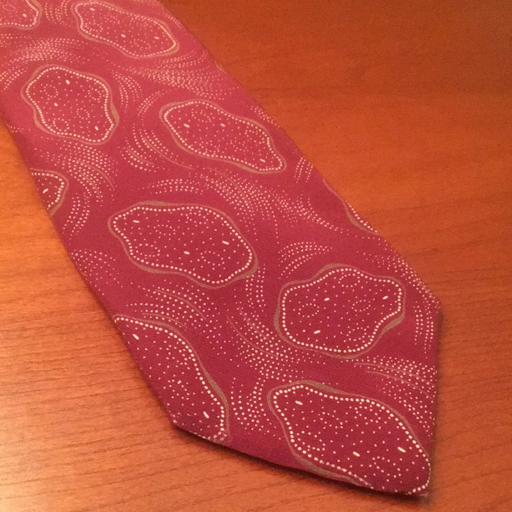Handmade in Italy silk neck tie